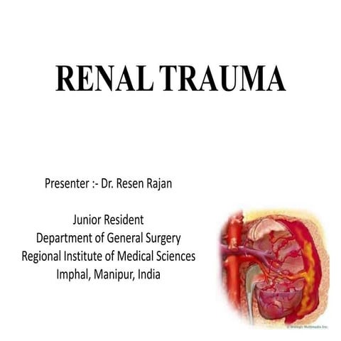 Renal Trauma