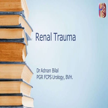 Renal Trauma | Diagnosis, Management and Followup