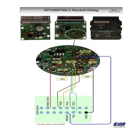 Renault airbag spc560_p50l3