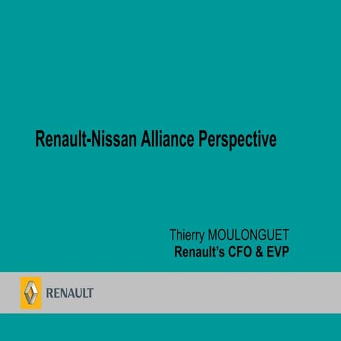Renault Alliance Perspective