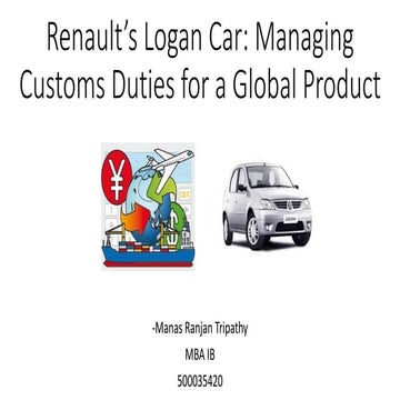 Renault logan case study