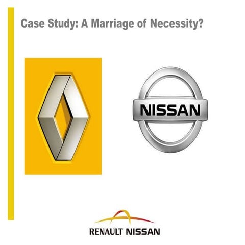 Renault Nissan Merger Case Study
