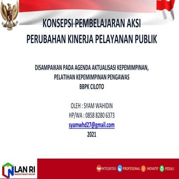 Rencana aksi-pkp-BBPK Ciloto