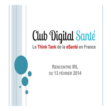 Rencontre irl-cds-130214