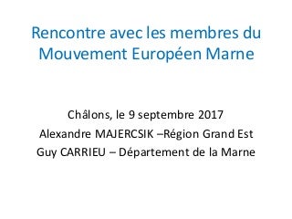 Fonds européens : utilisation en région Grand Est