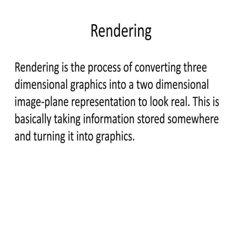 Rendering | PPTX