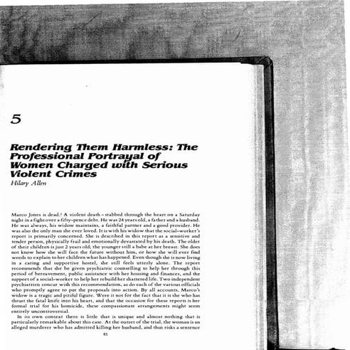 Rendering them harmless