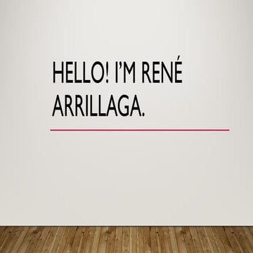 Rene Arrillaga  portfolio 