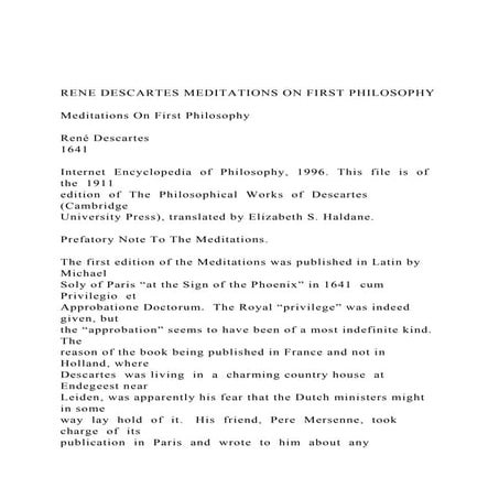 René Descartes visual data 2