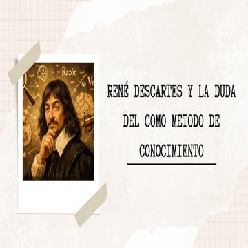 René Descartes y la duda del como método de conocimiento.pdf