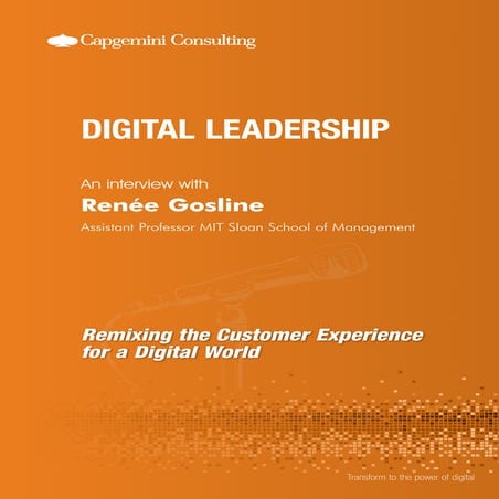 Digital Leadership: An interview with Renée Gosline | PDF