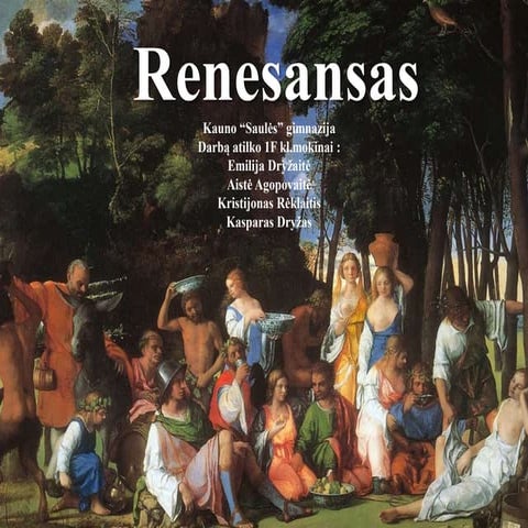 Renesansas | PPT