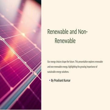 Renewable Energy Solutions for Building a Sustainable Future | PDF