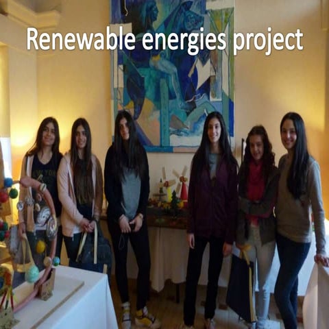 Renewable energies project