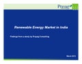 Renewable Energy Findings Mar 10