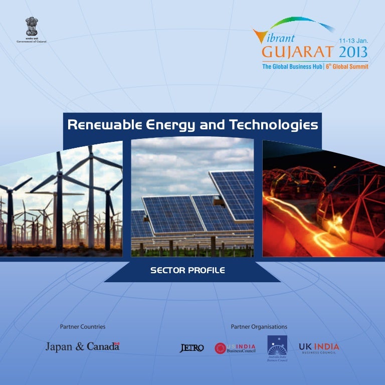 Vibrant Gujarat Renewable Energy Sector Profile