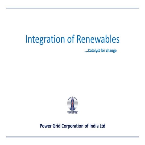 Renewable Integration - POWERGRID.pptx