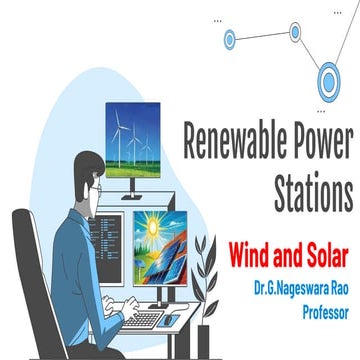Renewable Power Stations  Wind and Solar