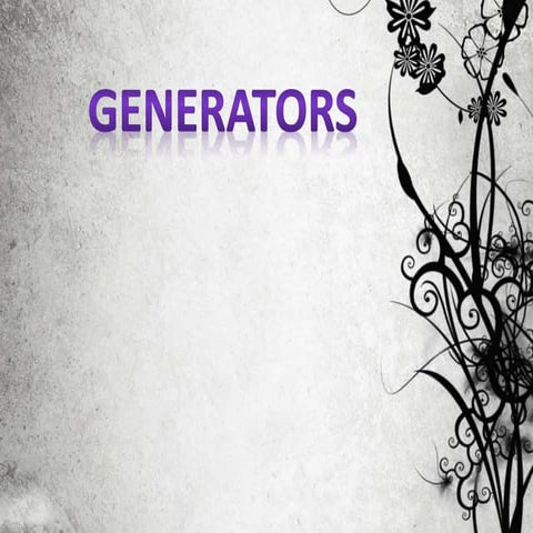 generators