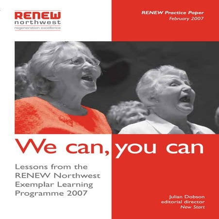 We can, you can: lessons in regeneration