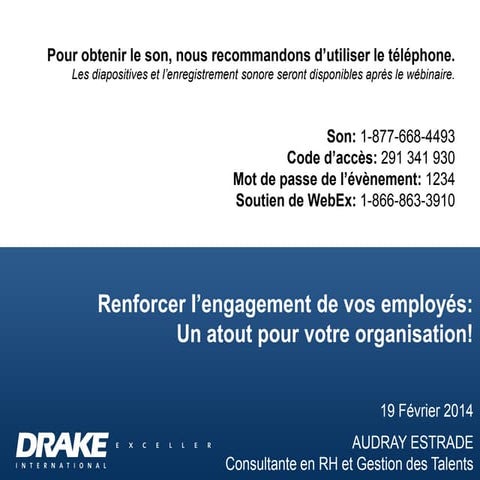 Renforcez l'engagement de vos employés un atout pour votre entreprise