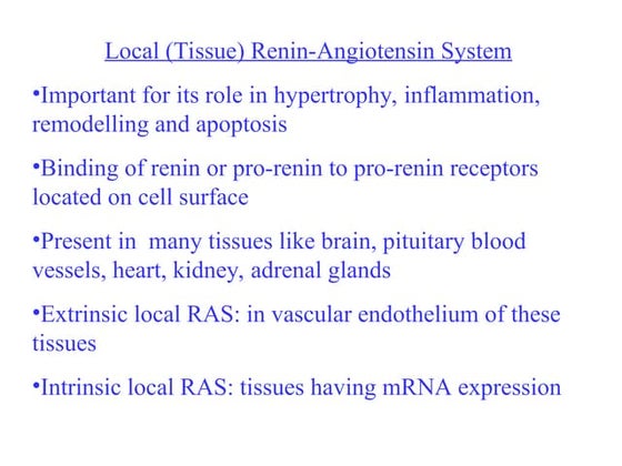 Renin angiotensin aldosterone system | PPTX | Heart and Cardiovascular ...