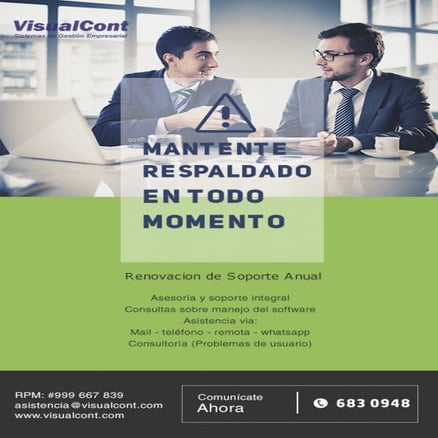 Renovación de garantia y soporte