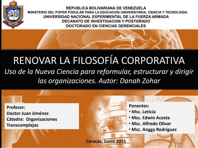 Seminario Renovar la Filosofía Corp...