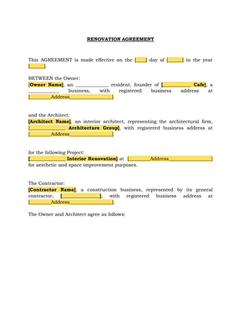 Sample architectural drafting contract | PDF