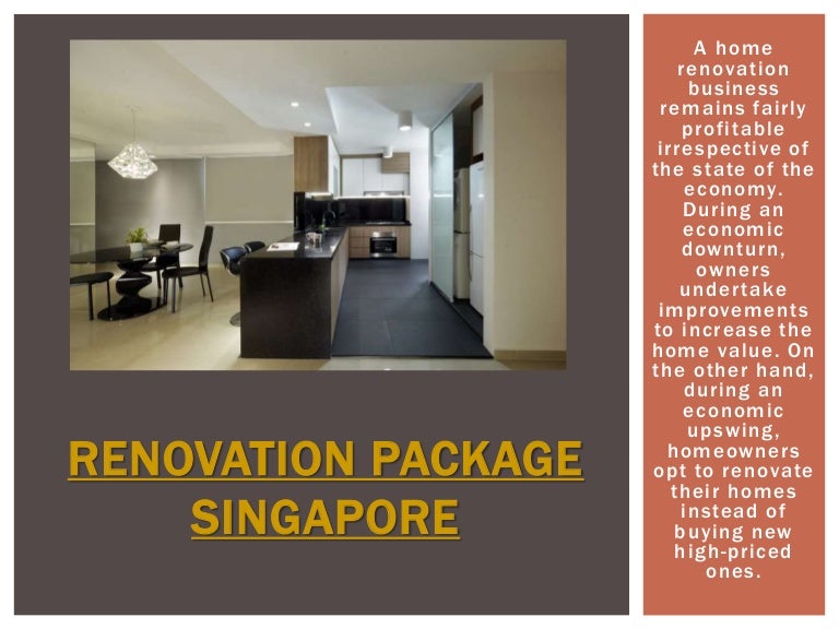 Renovation package singapore
