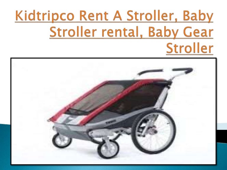 baby stroller rental