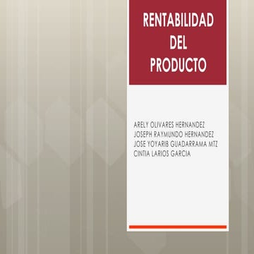 Rentabilidad papel higienico