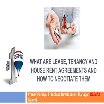 What are Lease, Tenancy and House Rent Agreements and How to Negotiate ...