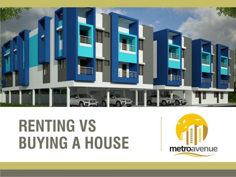Renting vs buying a house