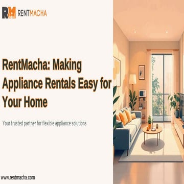 RentMacha Furniture & Appliance Rental Packages | PDF