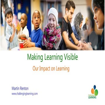 Martin Renton - Making learning visible