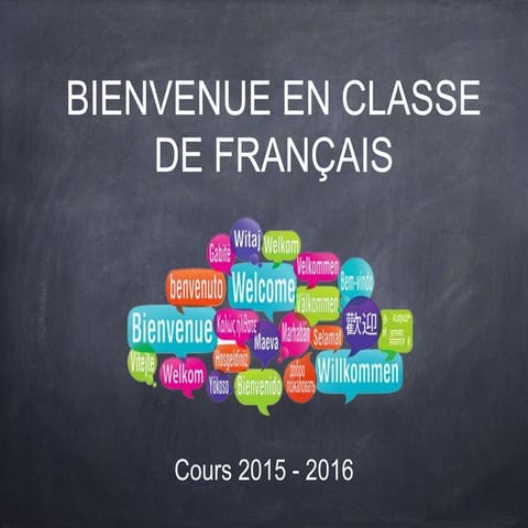 Rentrée 1ºeso 2015 2016 