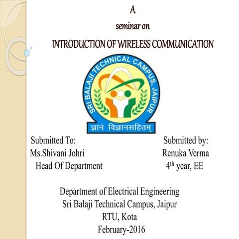 wireless communication