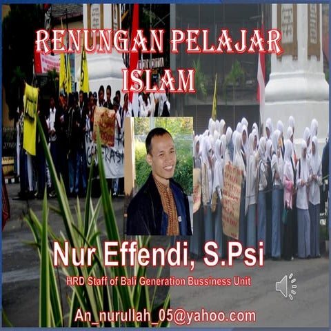 Renungan pelajar islam