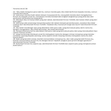 renungan Yeremia 23.docx