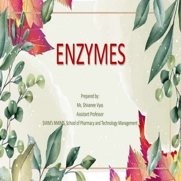Pharmacognosy: Enzymes (papaya, diastase, yeast)