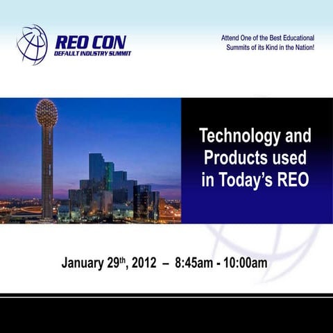 Reocon technology