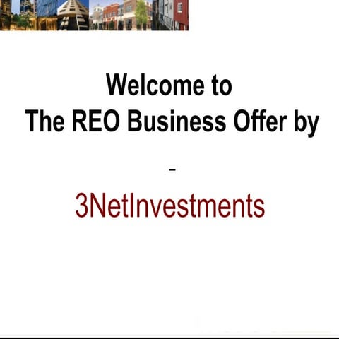 REO Sales Presentation