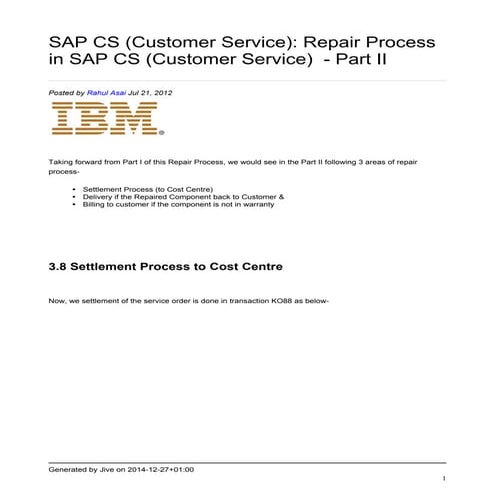 Repair process-in-sap-cs-customer-service--part-ii