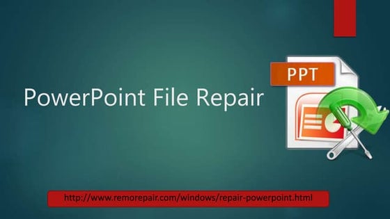 Repair Corrupt PPT File By Using PPT Recovery Tool | PPT