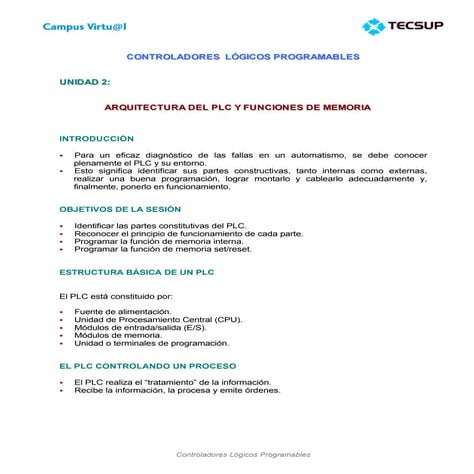 plc y funciones de memoria