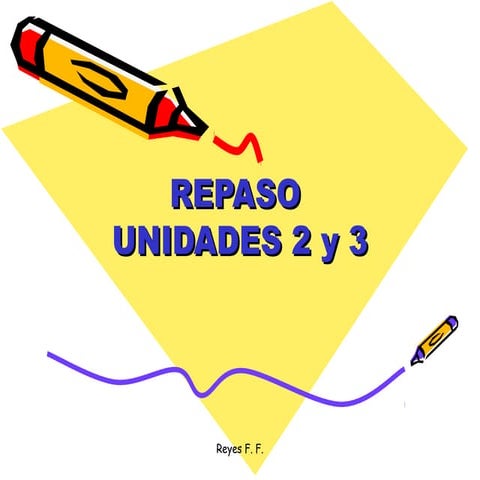 Repaso UN 2 y 3