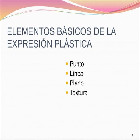 Repaso elementos básicos y color 1ºG