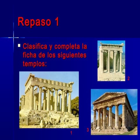 Repaso Grecia