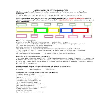 Repaso paleolitico 2021